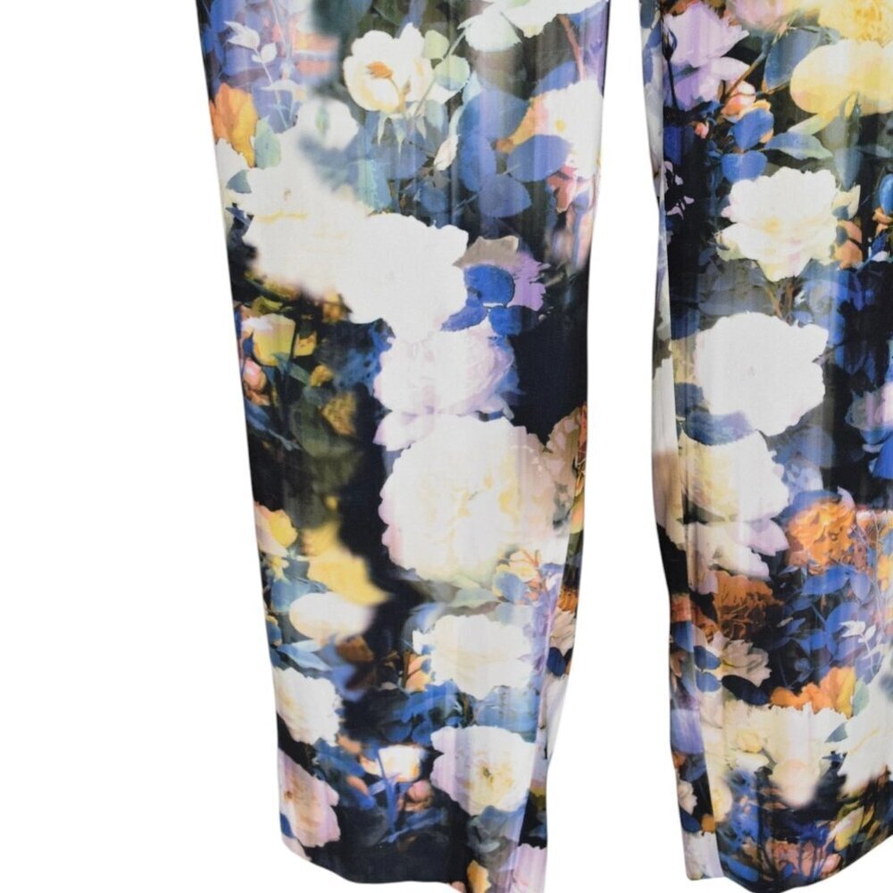 ROBERT RODRIGUEZ COLOR-BLOCK FLORAL JUMPSUIT - Picture 6 of 10
